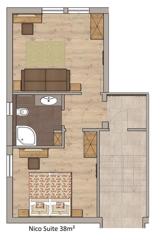 B&B Azapartments Lunic Grächen Екстериор снимка